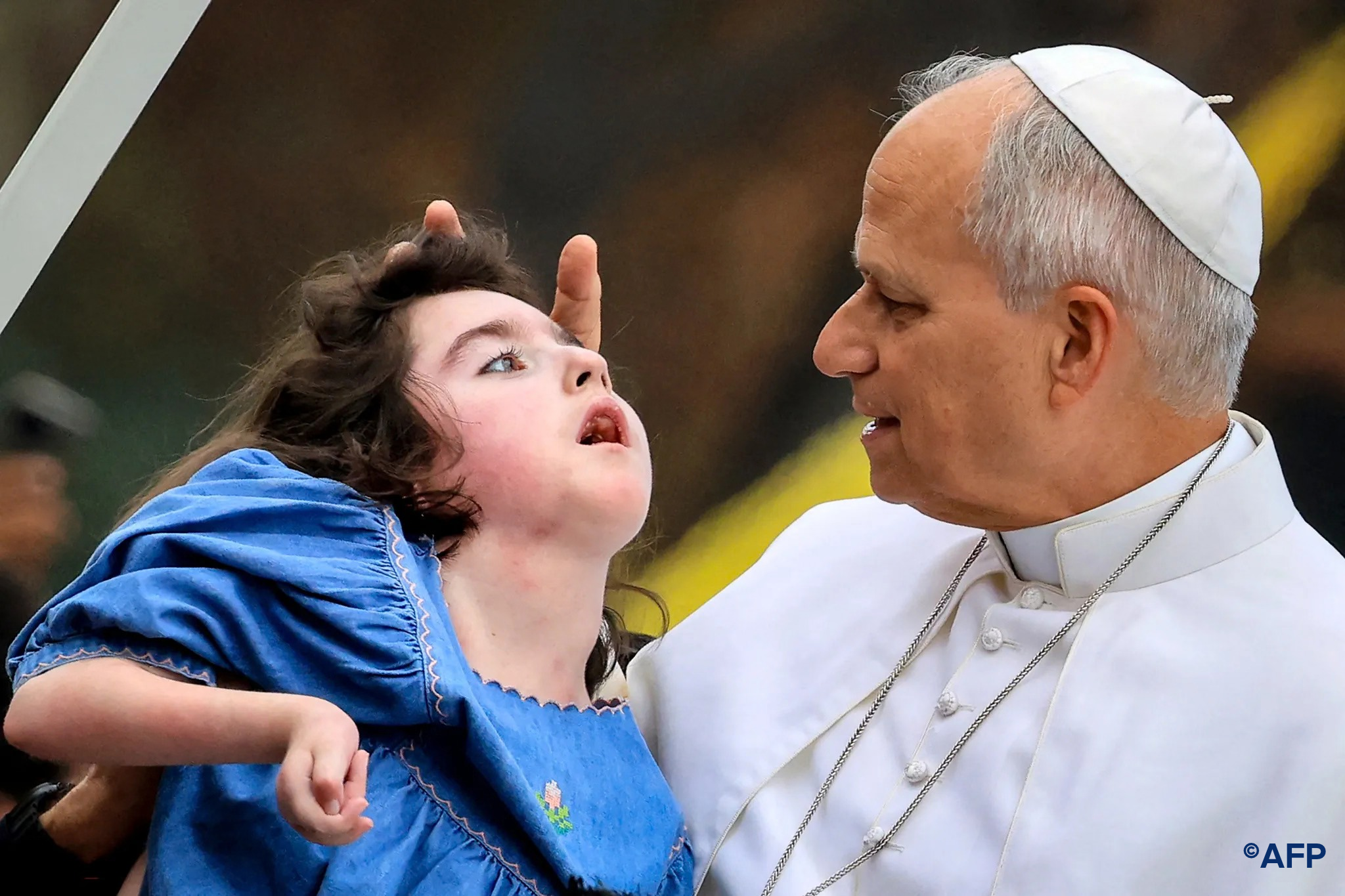 Marie-Garance et le Pape