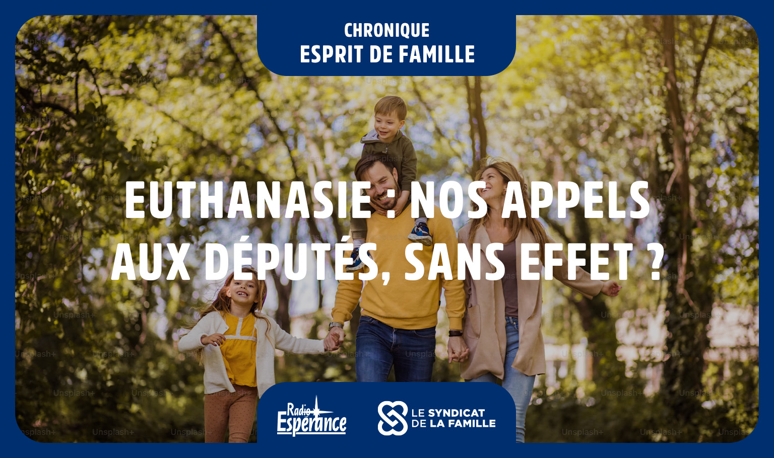 esprit famille euthanasie appels deputes sans effet