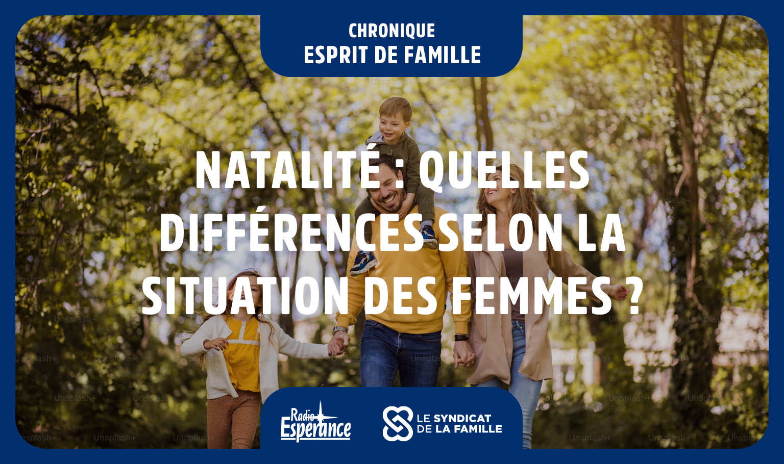 esprit famille natalite differences situation femme 1