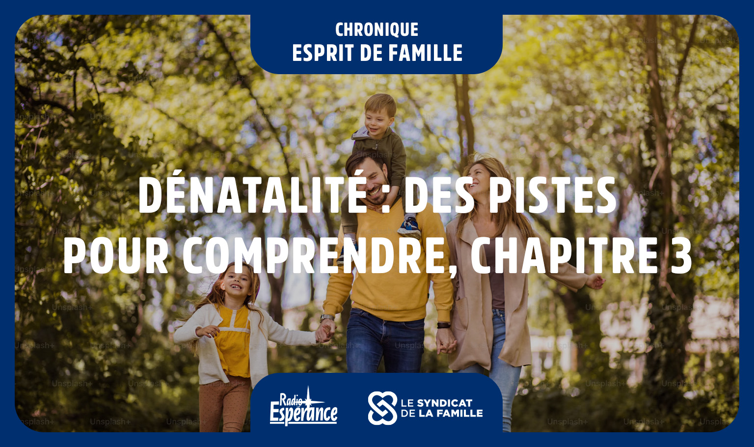 radio esperance denatalite pistes pour comprendre chapitre 3
